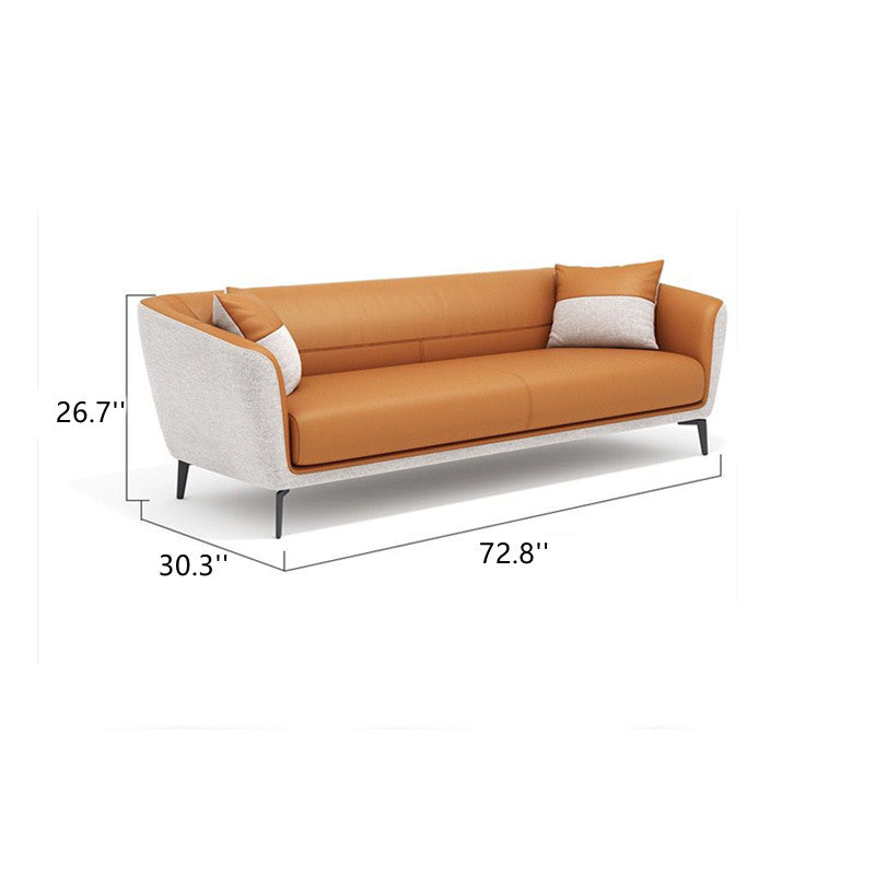 Modern Luxury leather sofa combination