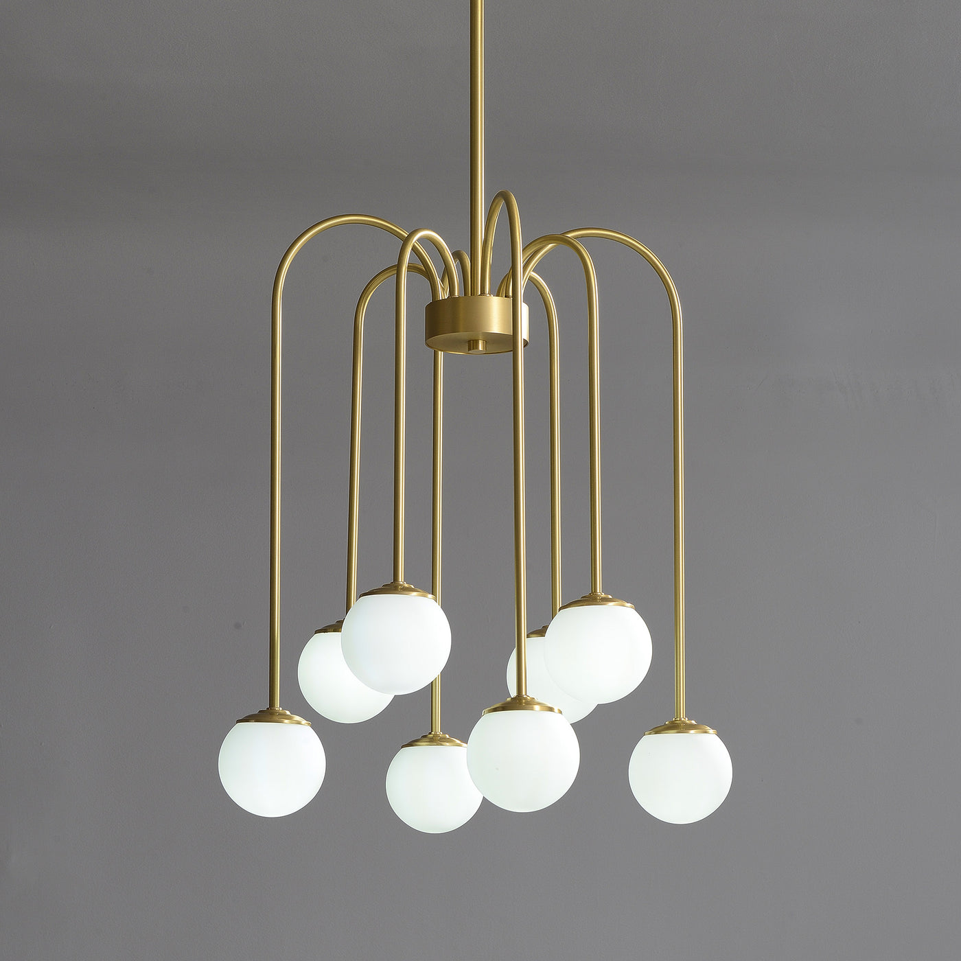 8-Lights Ball Chandelier