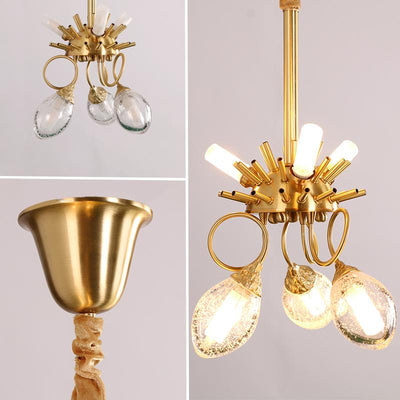 Nordic Ostrich Feather Chandelier