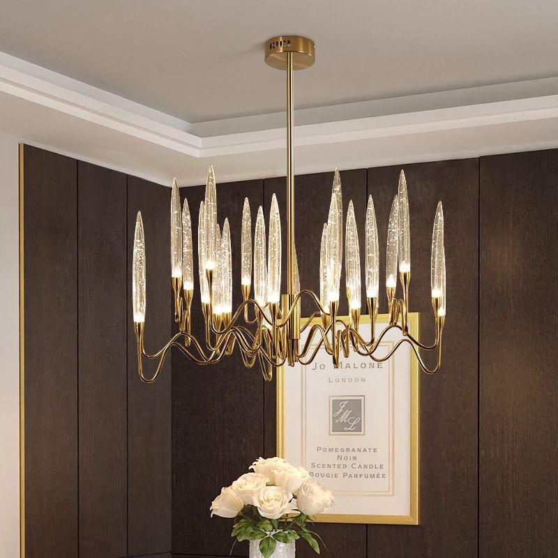 Creative Arrow Copper Postmodern Luxury Chandelier