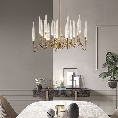 Creative Arrow Copper Postmodern Luxury Chandelier