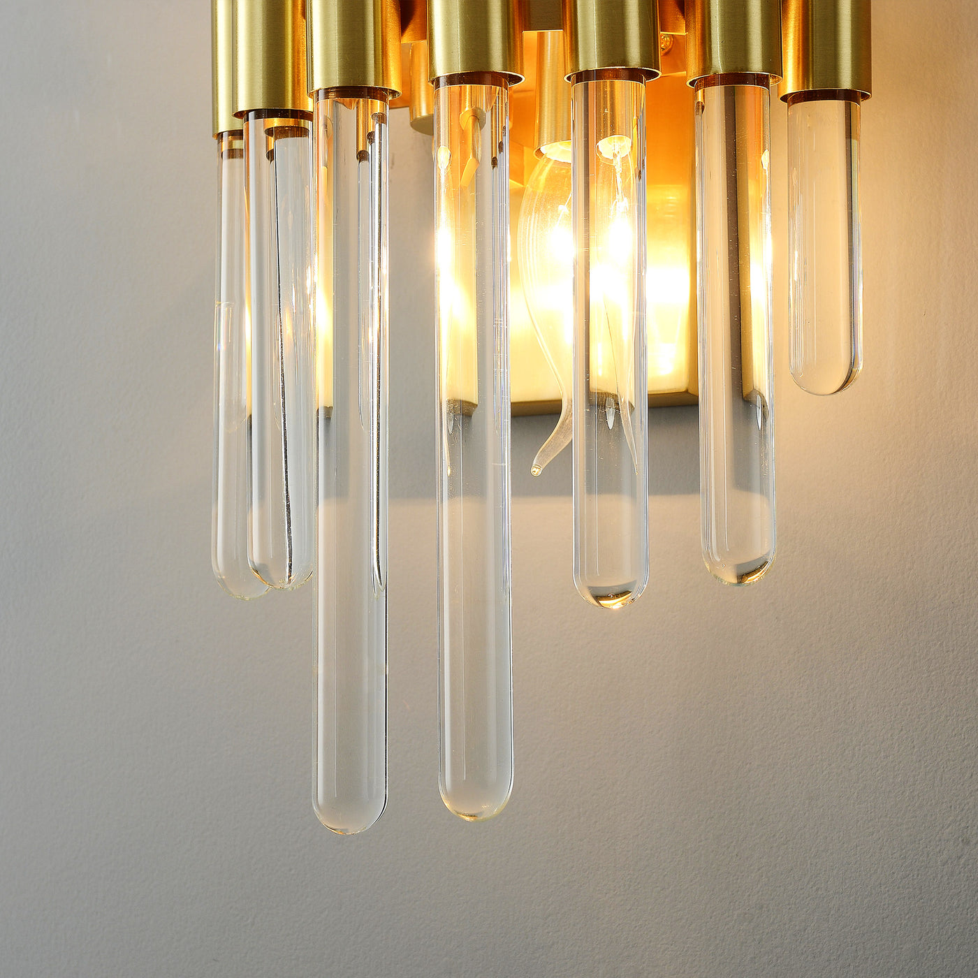 Icicle Glass Wall Sconce