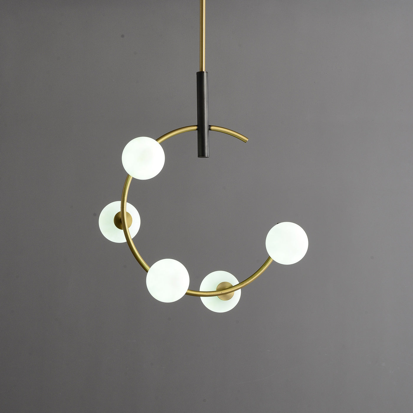 Moon Ball Chandelier