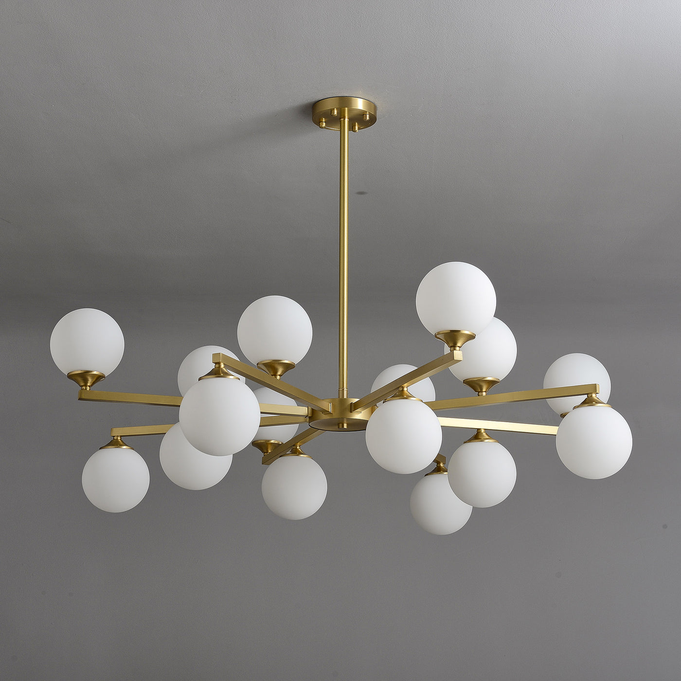 16-Lights Ball Chandelier