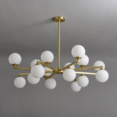 16-Lights Ball Chandelier