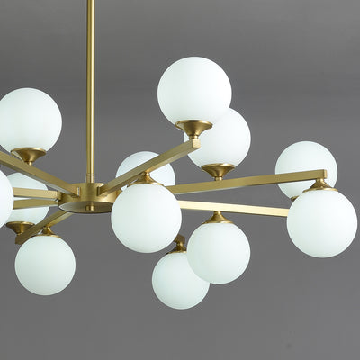 16-Lights Ball Chandelier