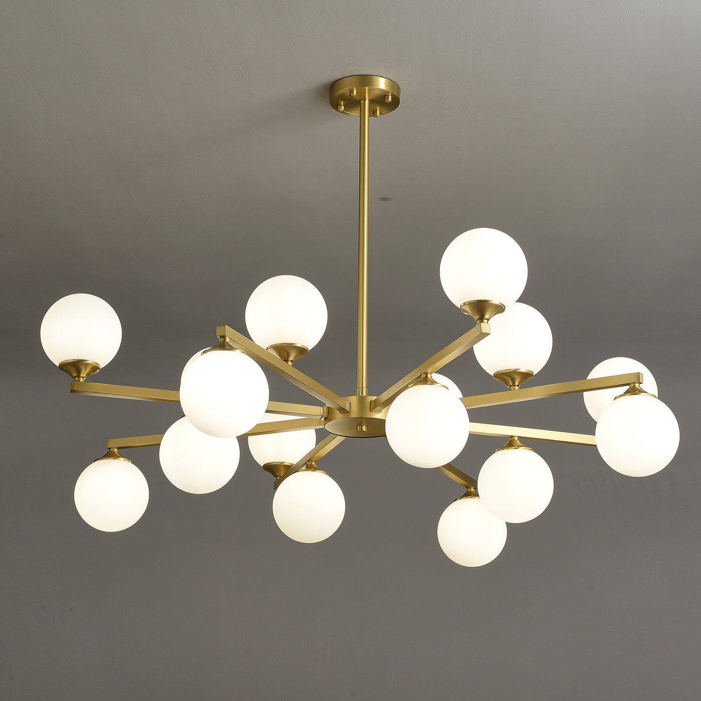 16-Lights Ball Chandelier
