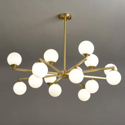 16-Lights Ball Chandelier
