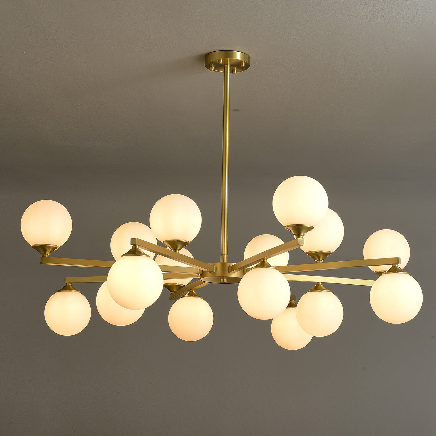 16-Lights Ball Chandelier