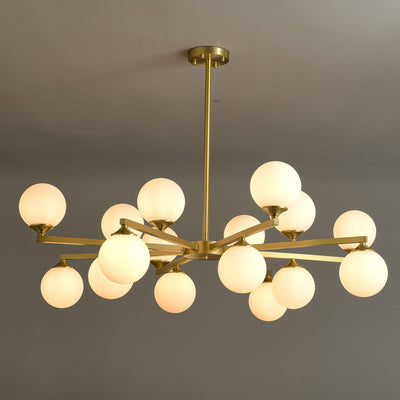 16-Lights Ball Chandelier