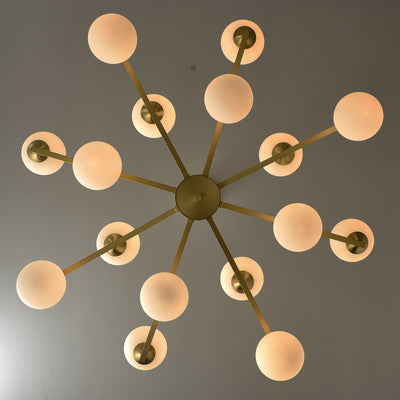 16-Lights Ball Chandelier