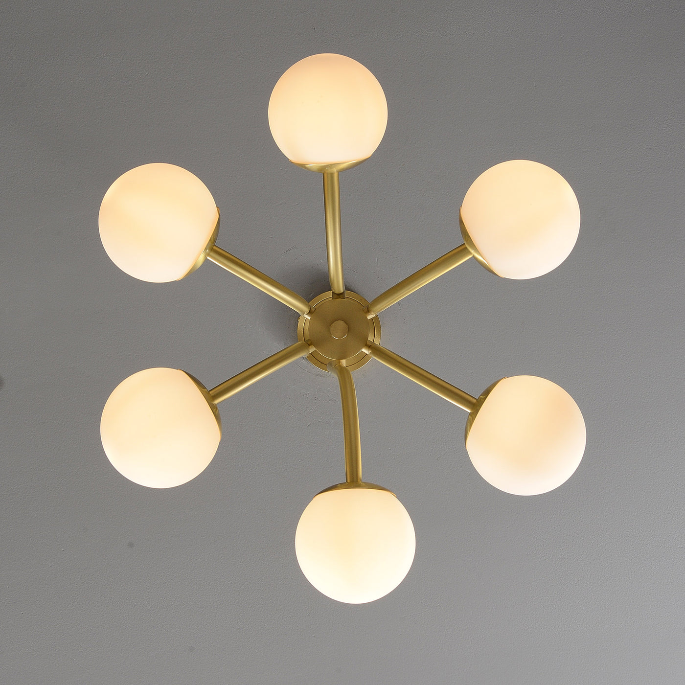 6-Lights Ball Chandelier