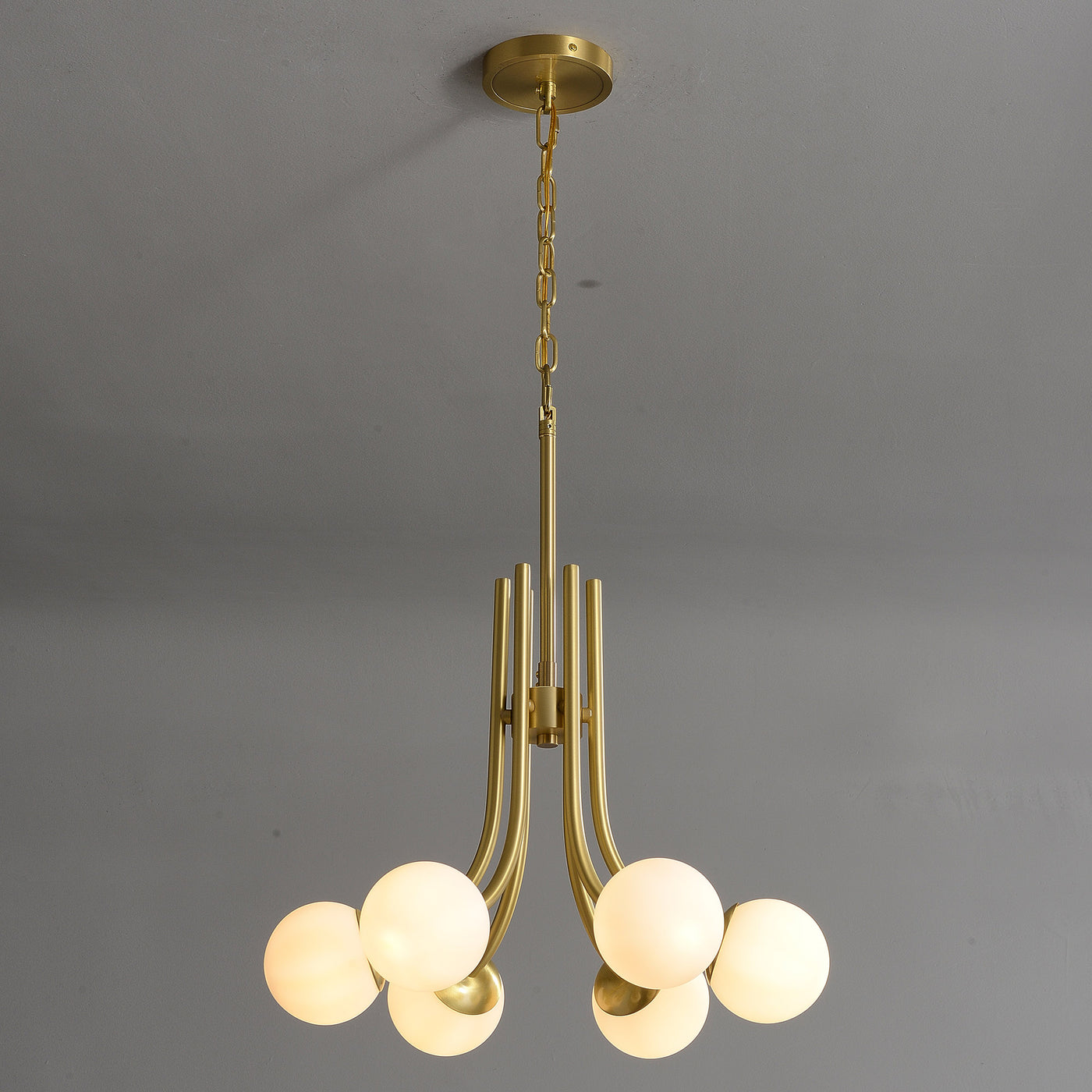 6-Lights Ball Chandelier