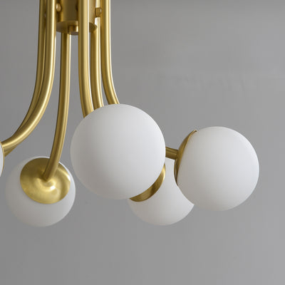 6-Lights Ball Chandelier