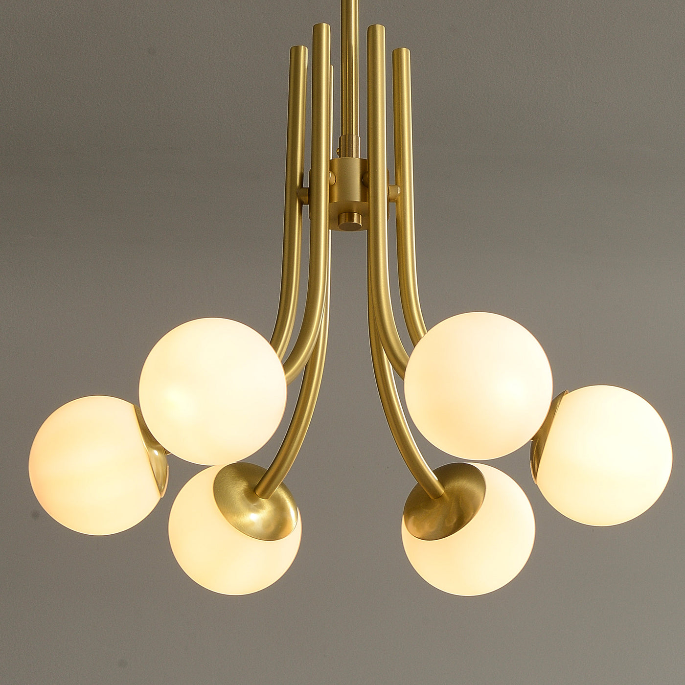 6-Lights Ball Chandelier